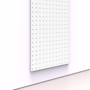 Panneau acoustique mural gravé avec motif géométrique